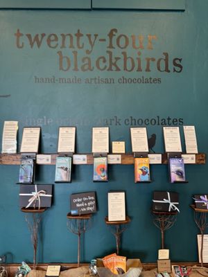 Twenty-Four Blackbirds Chocolates by null