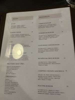 Menu photo 1 The Crimson House Pottsville, PA Menu photo 1 The Crimson House Pottsville, PA