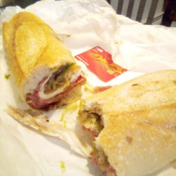 Petracco & Sons - The sopressatta sandwich I described in my review. My tablet sucks taking pics but this sandwich is much larger in person than in the pic - Sandwiches Near Me - Nutley, New Jersey Petracco & Sons - The sopressatta sandwich I described in my review. My tablet sucks taking pics but this sandwich is much larger in person than in the pic - Sandwiches Near Me - Nutley, New Jersey