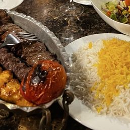 Chicken lamb beef kabobs Chicken lamb beef kabobs