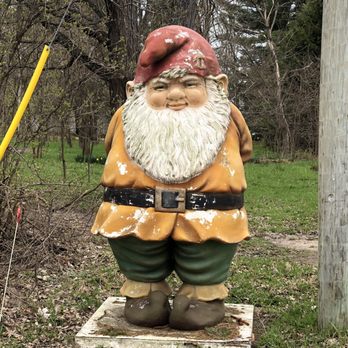 Orrville Bakery Barista - a statue of a garden gnome - Bakeries Near Me - Orrville, Ontario