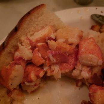 Neptune Oyster - Close Up of (what's left of) Lobster Roll - Seafood Near Me - Boston, Massachusetts Neptune Oyster - Close Up of (what's left of) Lobster Roll - Seafood Near Me - Boston, Massachusetts