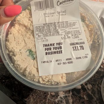 Cavallari Gourmet - Chicken Salad - Meat Shops Near Me - Oviedo, Florida Cavallari Gourmet - Chicken Salad - Meat Shops Near Me - Oviedo, Florida