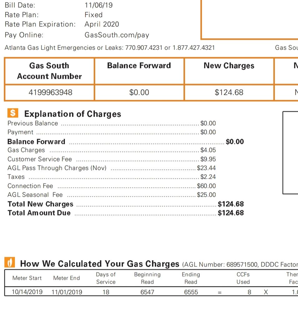 GAS SOUTH 19 Reviews Natural Gas Suppliers Atlanta, GA Phone Number Yelp