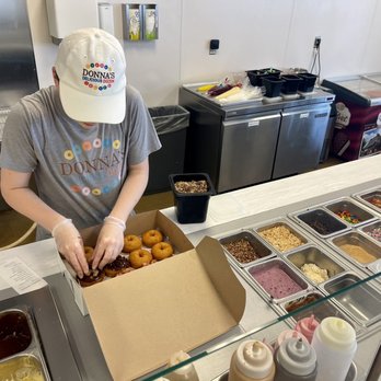 Donna's Delicious Dozen - The creations have started! - Donuts Near Me - Columbus, Ohio Donna's Delicious Dozen - The creations have started! - Donuts Near Me - Columbus, Ohio