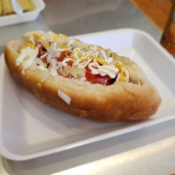 Reds Tacos & More - Sonoran hot dog - Hot Dogs Near Me - Tucson, Arizona Reds Tacos & More - Sonoran hot dog - Hot Dogs Near Me - Tucson, Arizona