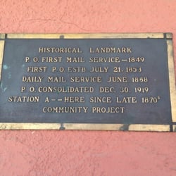 Old Town Auburn Post Office - Oldest operating post office west of the Mississippi.