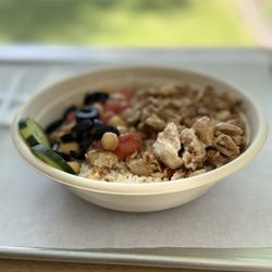 Ali Baba's Kitchen - My lemon chicken bowl was