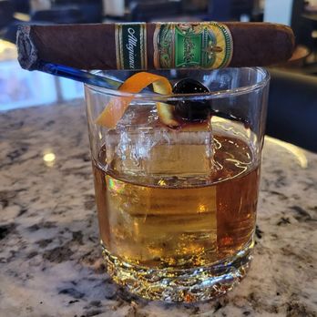 Castros Cigar Lounge - Old Fashioned and a stick. - Cigar Bars Near Me - Phoenix, Arizona