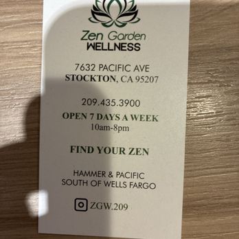 Zen Garden Wellness - Cannabis Dispensaries Near Me - Stockton, California Zen Garden Wellness - Cannabis Dispensaries Near Me - Stockton, California