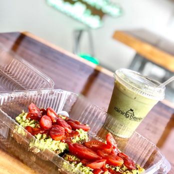 Raining Berries - Avocado Toast White Chocolate Matcha Iced Tea - Acai Bowls Near Me - Lutz, Florida Raining Berries - Avocado Toast White Chocolate Matcha Iced Tea - Acai Bowls Near Me - Lutz, Florida