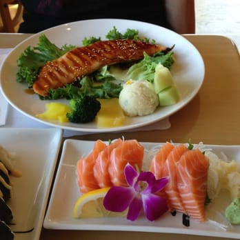Rumble Fish - Salmon teriyaki and salmon sashimi - Japanese Near Me - Scotts Valley, California Rumble Fish - Salmon teriyaki and salmon sashimi - Japanese Near Me - Scotts Valley, California