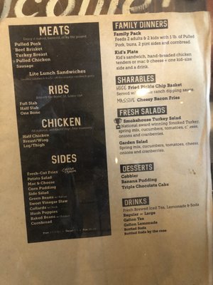 Menu photo 1 City Barbeque Columbus, OH