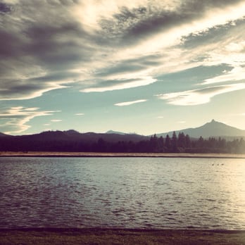 Black Butte Ranch - View from the restaurant at the lodge. - Golf Near Me - Sisters, Oregon Black Butte Ranch - View from the restaurant at the lodge. - Golf Near Me - Sisters, Oregon