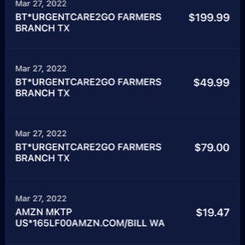 UrgentCare2go - 3 charges - Urgent Care Near Me - Farmers Branch, Texas UrgentCare2go - 3 charges - Urgent Care Near Me - Farmers Branch, Texas
