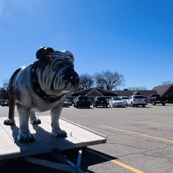 Road Dawg Family Restaurant - Road Dawg giant mascot