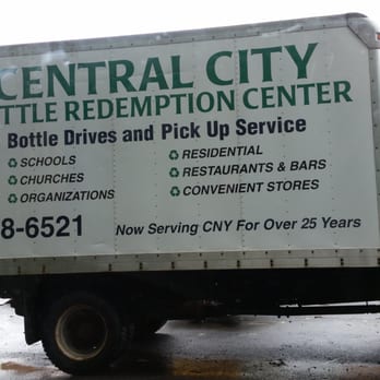 Central City Bottle Redemption Center - One of the trucks used for pickups and bottle drives... - Recycling Center Near Me - Syracuse, New York Central City Bottle Redemption Center - One of the trucks used for pickups and bottle drives... - Recycling Center Near Me - Syracuse, New York