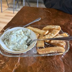 Pineapples - Mediterranean chips and dip