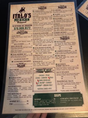 Menu photo 2 Italo's Scranton, PA