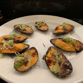 Chobop - Baked mussels are so yum ! - Sushi Bars Near Me - Costa Mesa, California