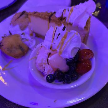 Tijuana Taxi Co - Ricotta cheesecake with berries and ice cream - Tex-Mex Near Me - Davie, Florida Tijuana Taxi Co - Ricotta cheesecake with berries and ice cream - Tex-Mex Near Me - Davie, Florida