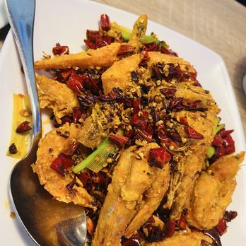 Prosperity Szechuan Cuisine - H8. Stir Fried Prawns with Chili Pepper - Szechuan Near Me - Stockton, California Prosperity Szechuan Cuisine - H8. Stir Fried Prawns with Chili Pepper - Szechuan Near Me - Stockton, California