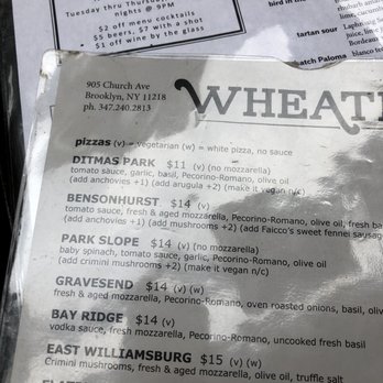 Wheated - Pizza Near Me - Brooklyn, New York Wheated - Pizza Near Me - Brooklyn, New York