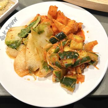 K Town - Traditional Cabbage Kimchi, Radish Cubed Kimchi and Cucumber Kimchi - Korean Near Me - Hendersonville, Tennessee K Town - Traditional Cabbage Kimchi, Radish Cubed Kimchi and Cucumber Kimchi - Korean Near Me - Hendersonville, Tennessee