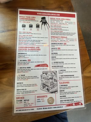 Menu photo 2 Serial Grillers Tucson, AZ