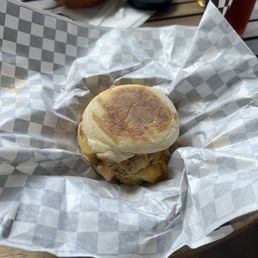 Classic breakfast sandwich Classic breakfast sandwich