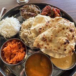 TAVA Cuisine of India - Veg Thali - Tuesday