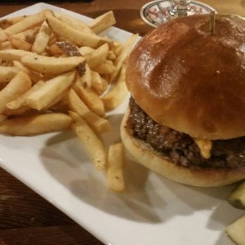 Southern Barrel Brewing - Pimento burger - American Near Me - Bluffton, South Carolina Southern Barrel Brewing - Pimento burger - American Near Me - Bluffton, South Carolina