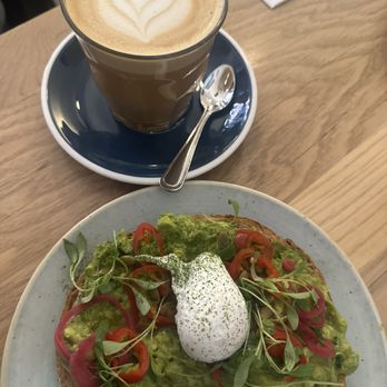 Two Hands - Smashed Avo Toast - Cafes Near Me - New York, New York Two Hands - Smashed Avo Toast - Cafes Near Me - New York, New York