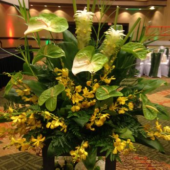 Stanley Ito Florist - Beautiful podium decor. - Florists Near Me - Honolulu, Hawaii