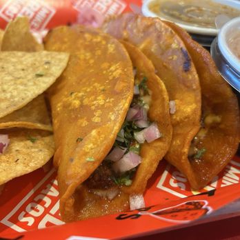 Mike's Red Tacos - Clairemont Mesa - Birria Taco Meal with rice and beans add-on (Mike's Meal) - Tacos Near Me - San Diego, California