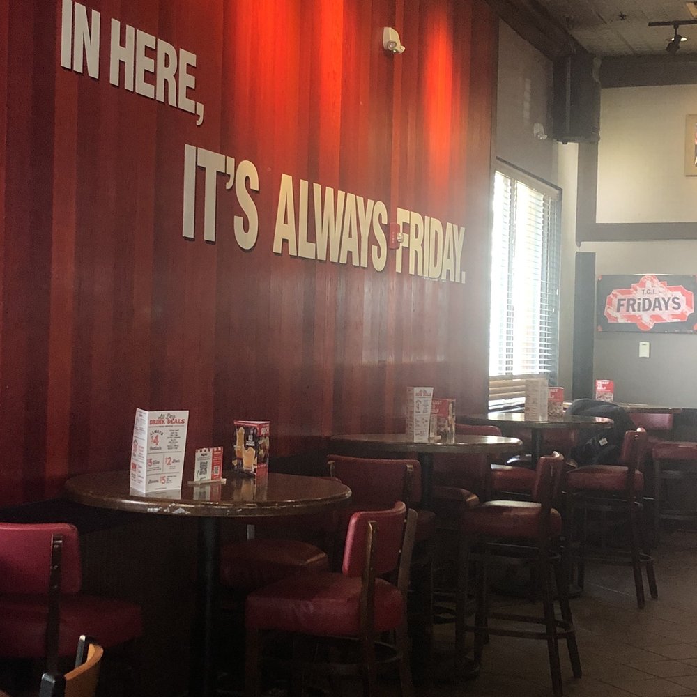 TGI Fridays Silver Spring - Wall sign - American Near Me - Silver Spring, Maryland TGI Fridays Silver Spring - Wall sign - American Near Me - Silver Spring, Maryland