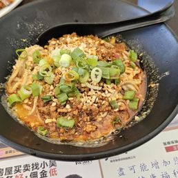Dan Dan Dry Noodle