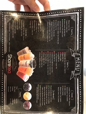 Menu photo 3 Sharetea Arlington, TX
