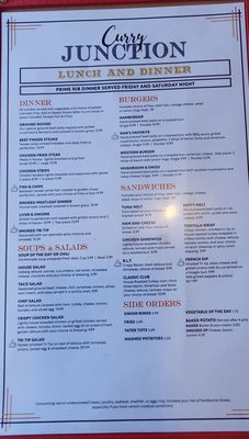 Menu photo 3 Curry Junction Filer, ID