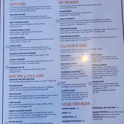 Lunch/Dinner Menu