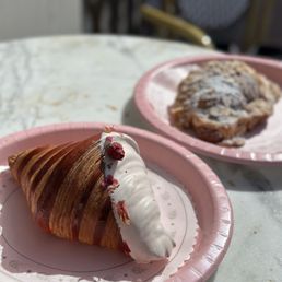 Raspberry Croissant