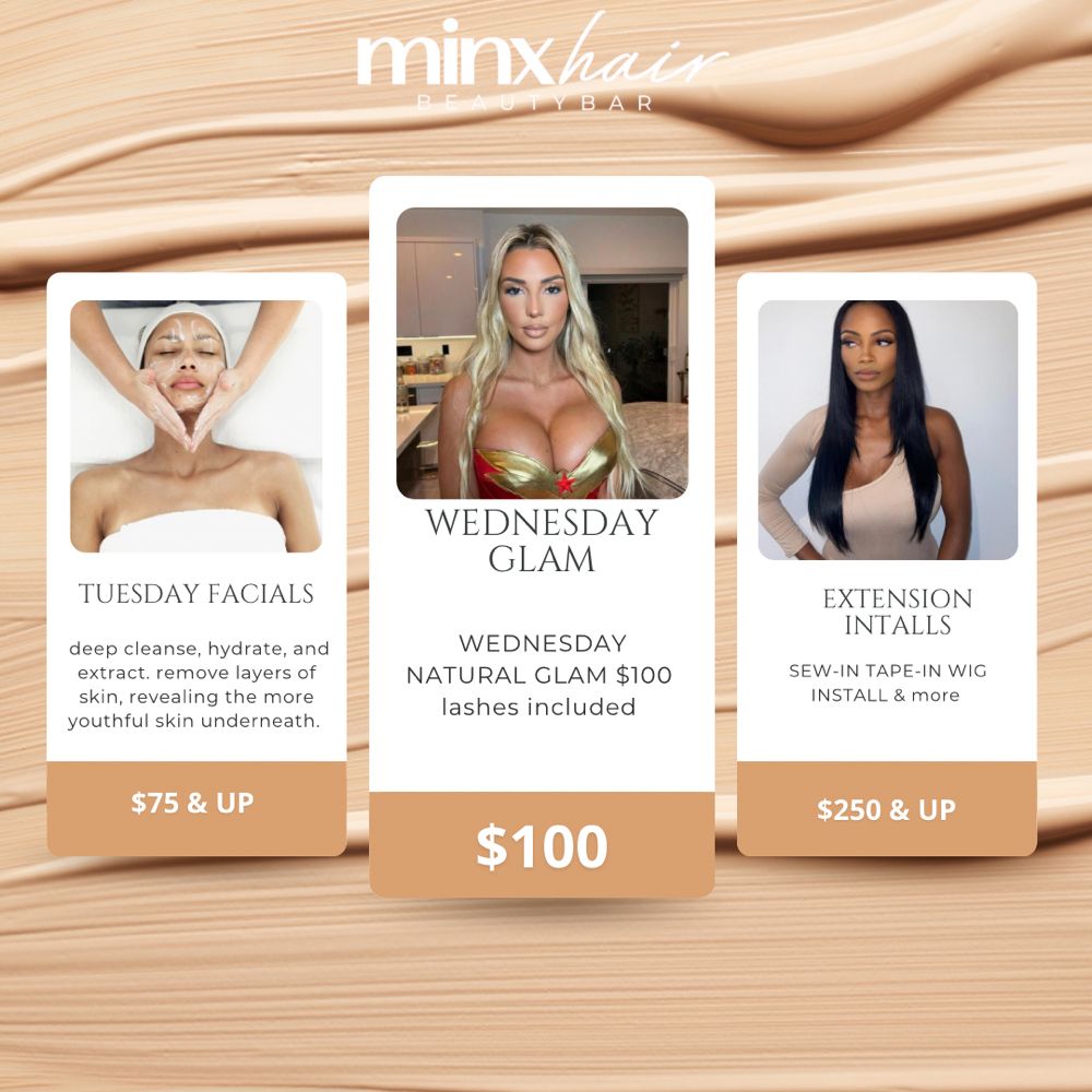 Minx Hair Beauty Bar Logo