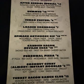 The Kennedy - Food menu - Cocktail Bars Near Me - Pensacola, Florida The Kennedy - Food menu - Cocktail Bars Near Me - Pensacola, Florida