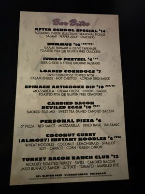 Menu photo 1 The Kennedy Pensacola, FL Menu photo 1 The Kennedy Pensacola, FL