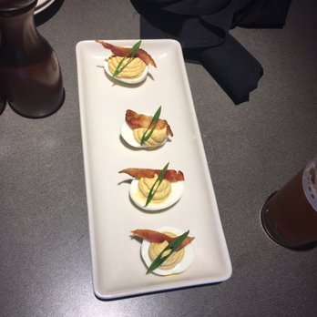 Bazille at Nordstrom - The amazing deviled eggs! - New American Near Me - Jacksonville, Florida