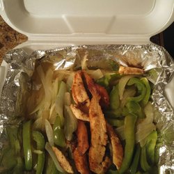 Route 12 Taco - Not even enough chicken to make the 3 fajitas.