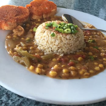 Roux Dat - Shrimp & Corn Étouffée (eh-too-fay) light roux/ white wine/ shrimp/ sweet corn/ tomatoes/ garlic - Cajun/Creole Near Me - Capitola, California Roux Dat - Shrimp & Corn Étouffée (eh-too-fay) light roux/ white wine/ shrimp/ sweet corn/ tomatoes/ garlic - Cajun/Creole Near Me - Capitola, California