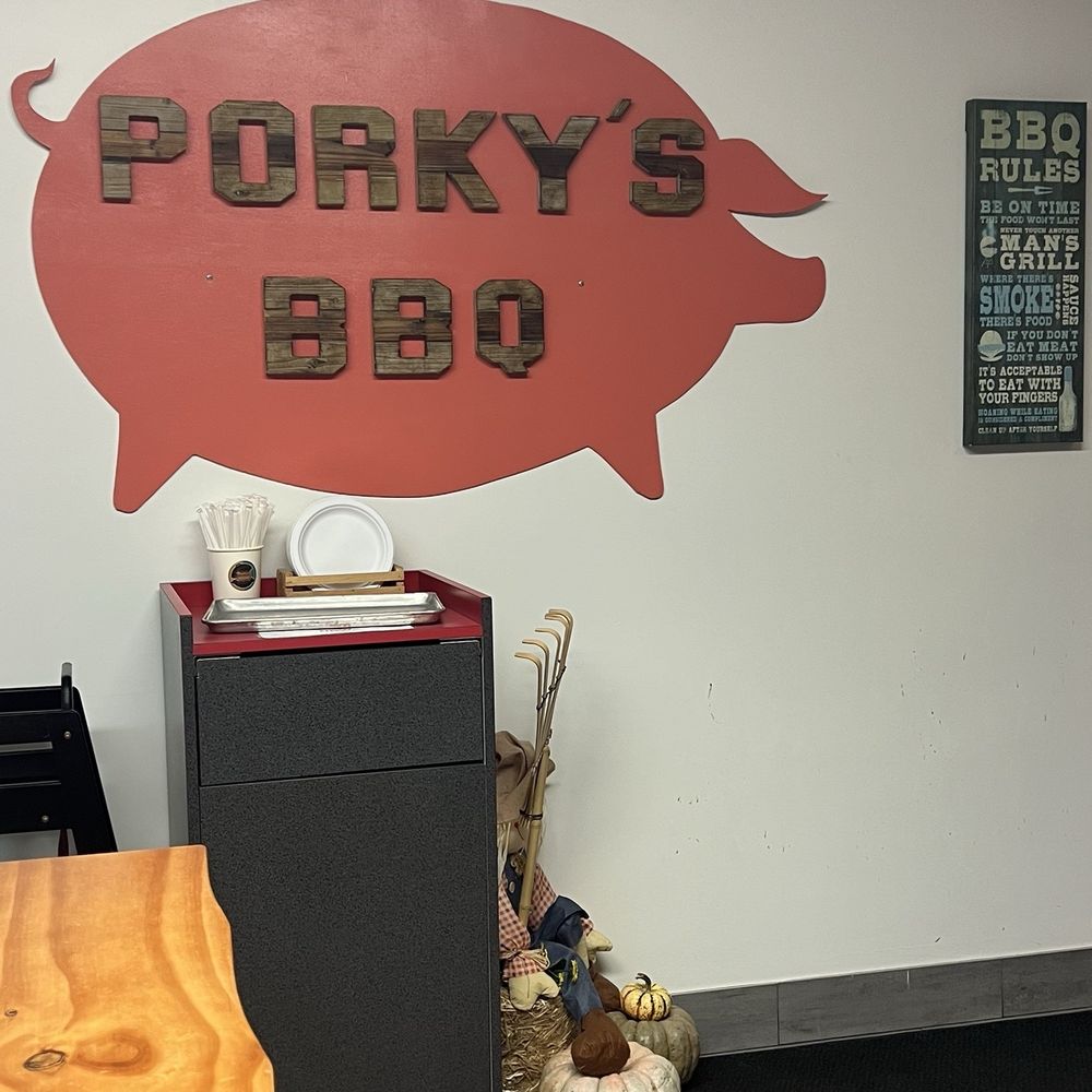 Porky's BBQ - Entrance area - Barbeque Near Me - Arlington Heights, Illinois Porky's BBQ - Entrance area - Barbeque Near Me - Arlington Heights, Illinois