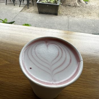 Scorpio Coffee - Red velvet latte - Coffee & Tea Near Me - Sacramento, California