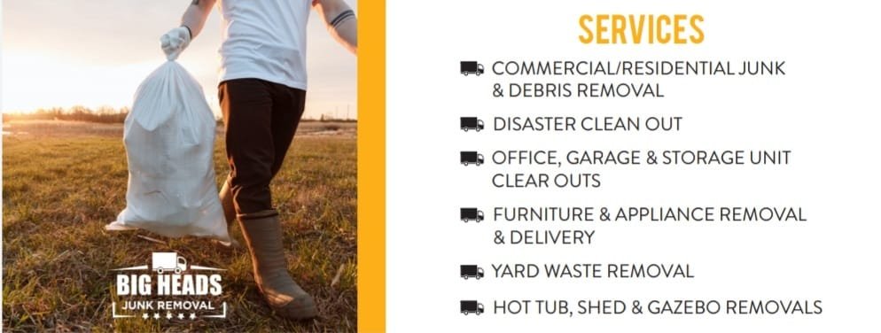 Big Heads Junk Removal - veterans service organization in New Albany, OH